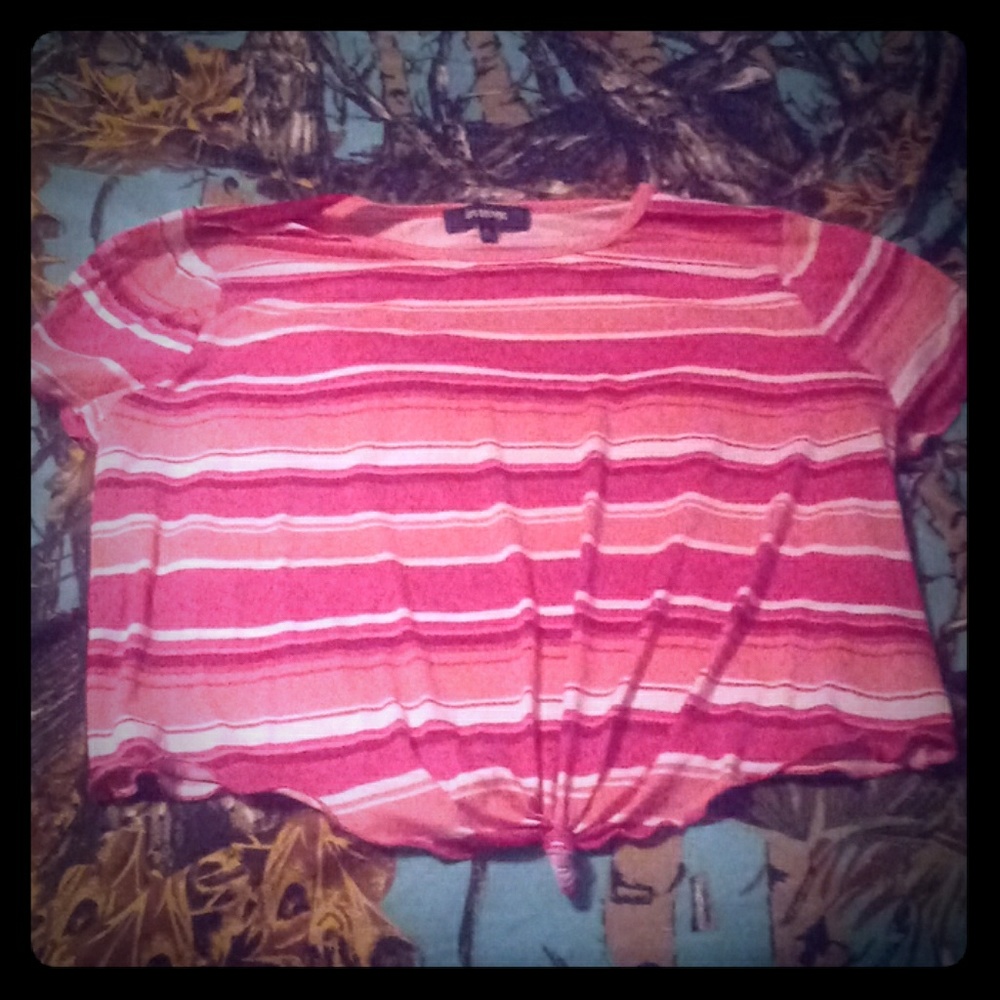 Crop top stripped